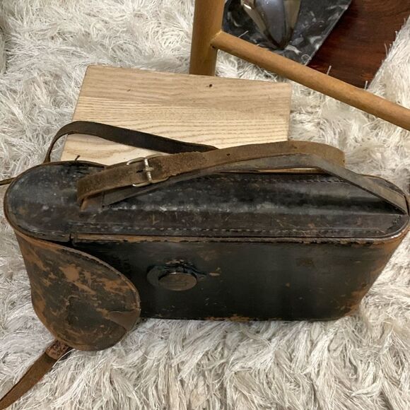 Vintage Eastman Kodak Co Leather Case For No. 3 A Folding Pocket Kodak Camera - Picture 8 of 17